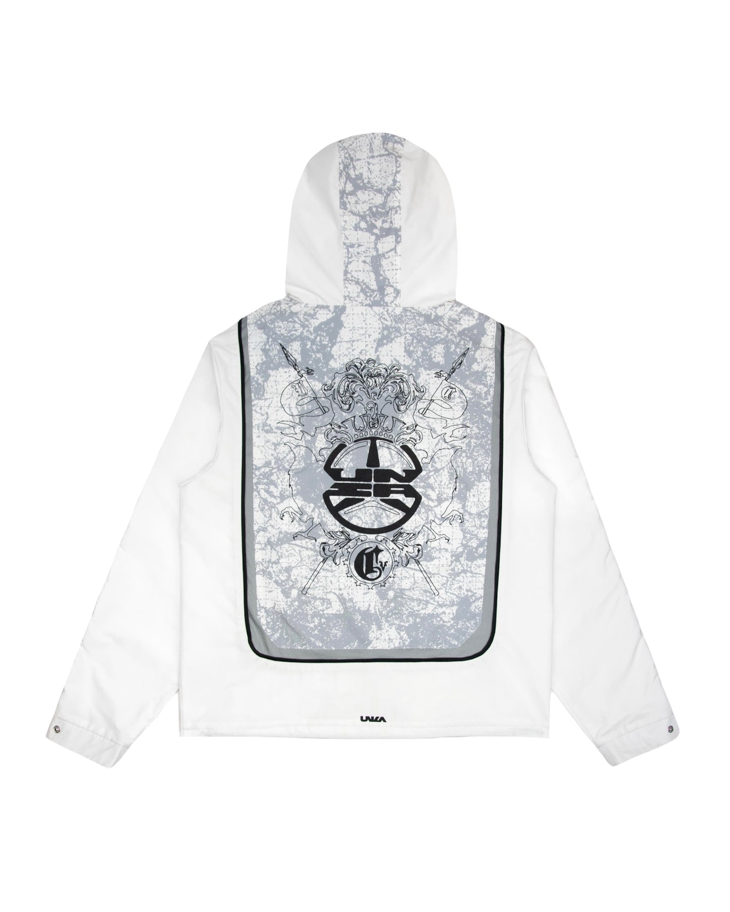 UNIA x CORVIDAE Windbreaker White