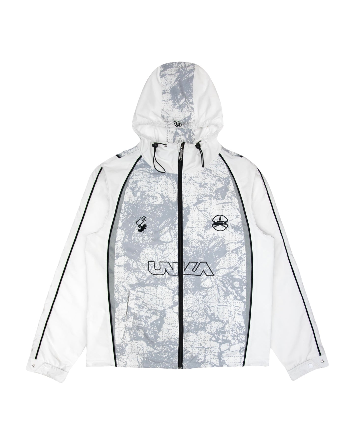 UNIA x CORVIDAE Windbreaker White