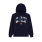 NAVY FINLAND FLAG HOODIE
