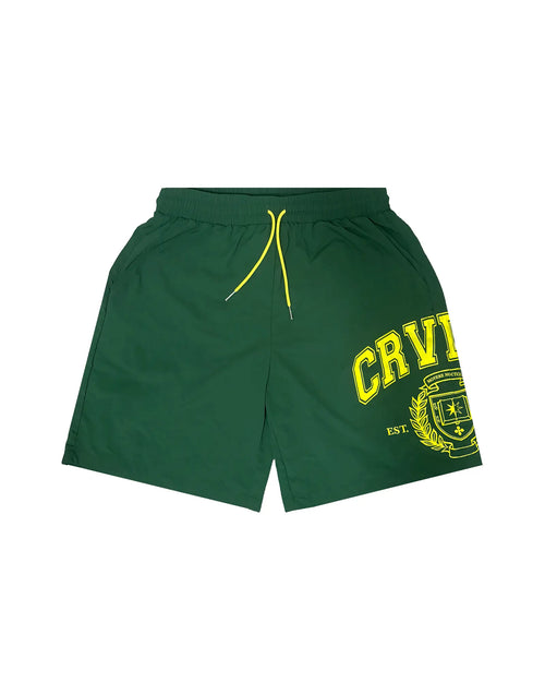 Varsity Shorts (Green) Corvidae
