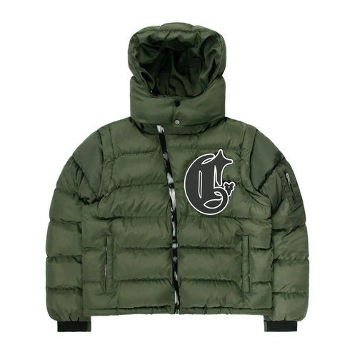 Green Technical Puffer