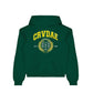 Green Varsity Hoodie Corvidae