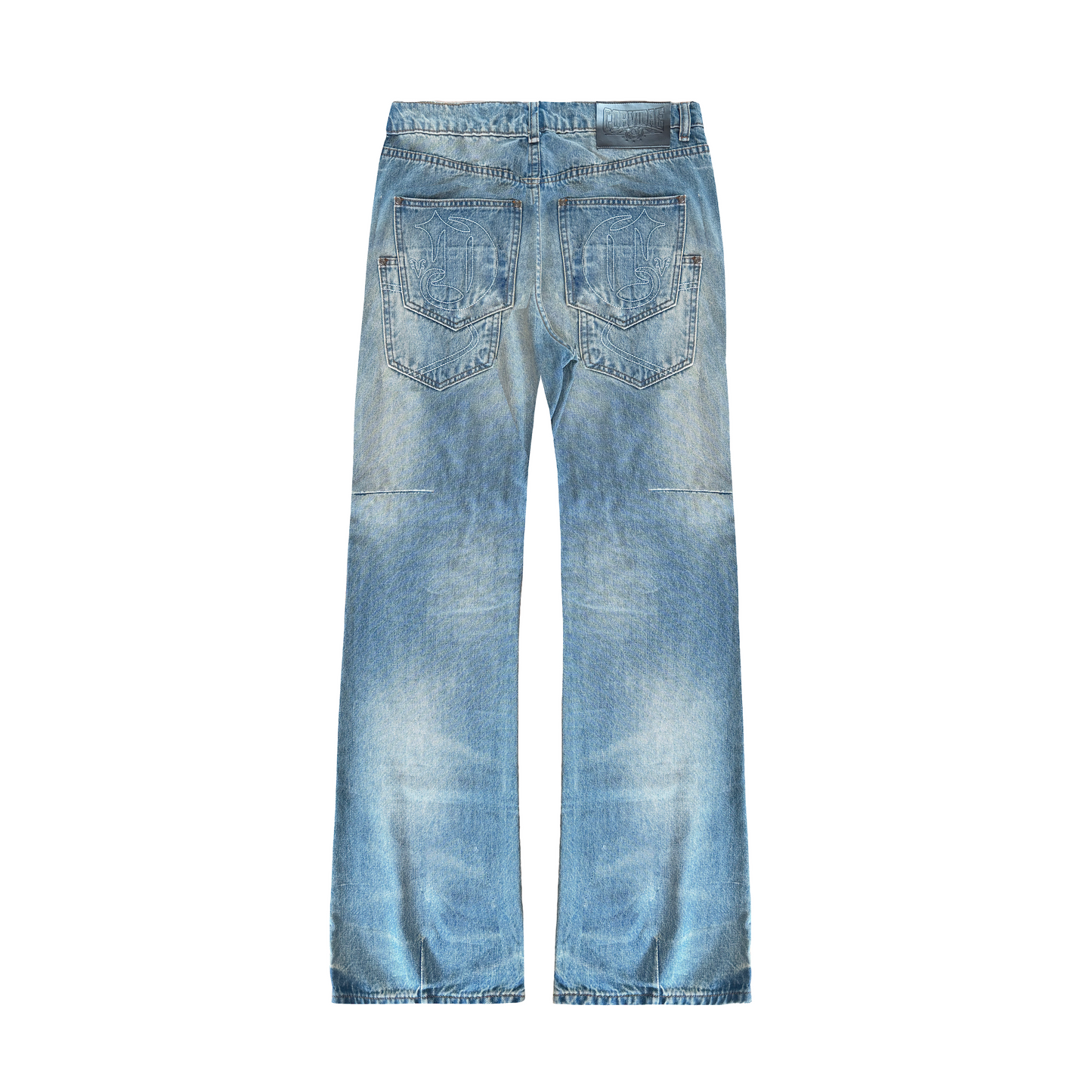 LIGHT BLUE BOOTCUT JEANS