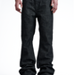 RAW DENIM STRAIGHT LEG JEANS