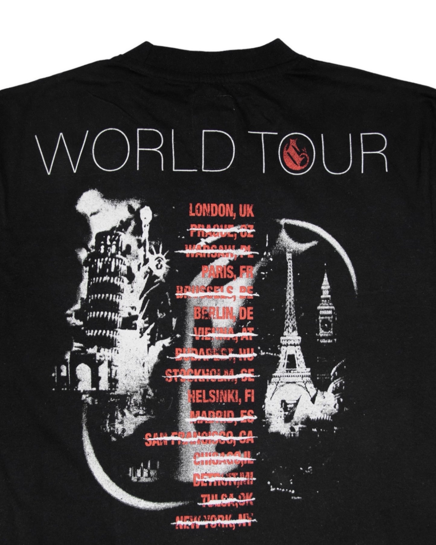 World Tour Tee (Black)